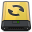 Yellow Sync Icon 32x32 png